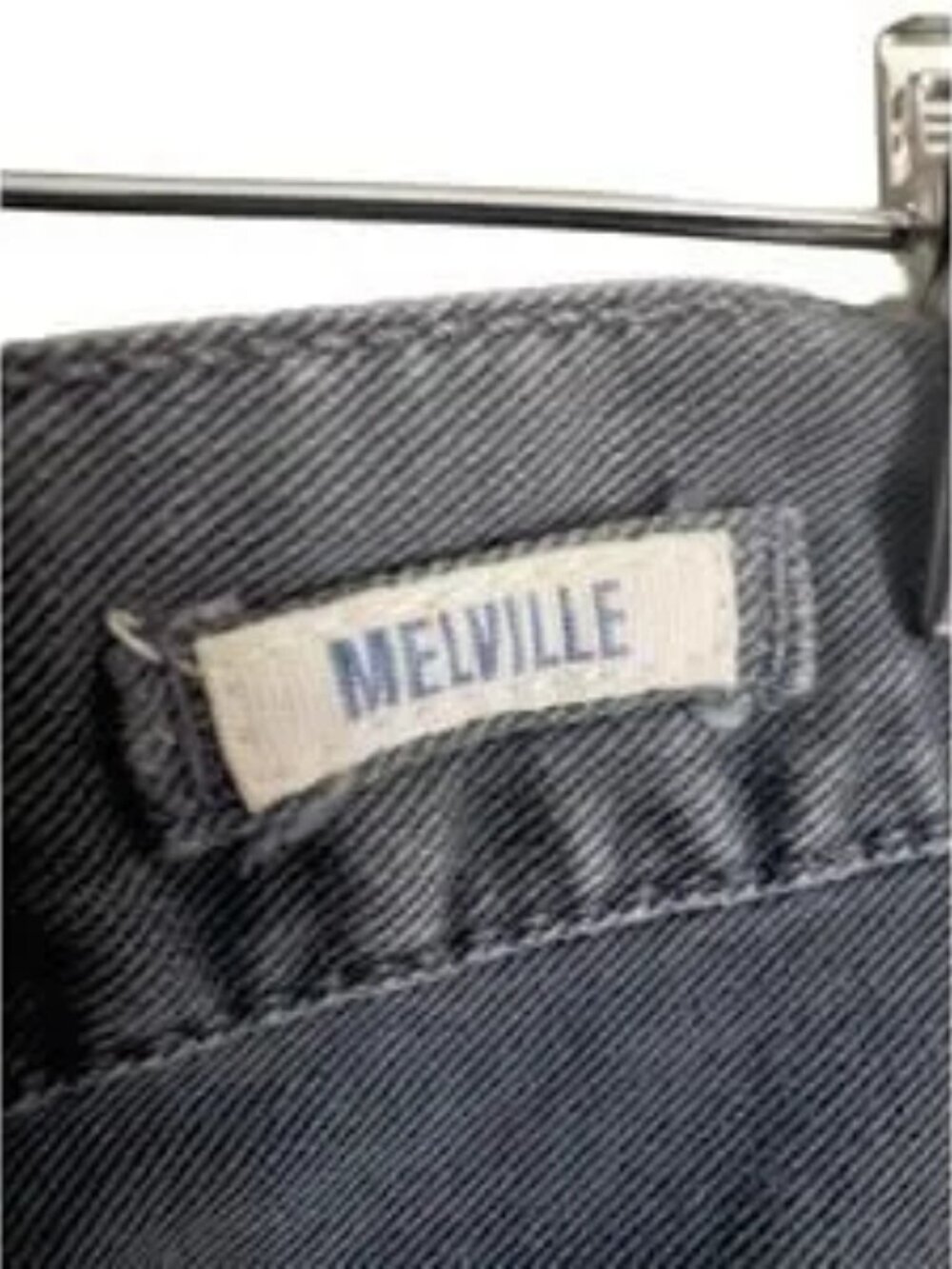 Gray Cutoff Denim Shorts - Picture 3 of 5
